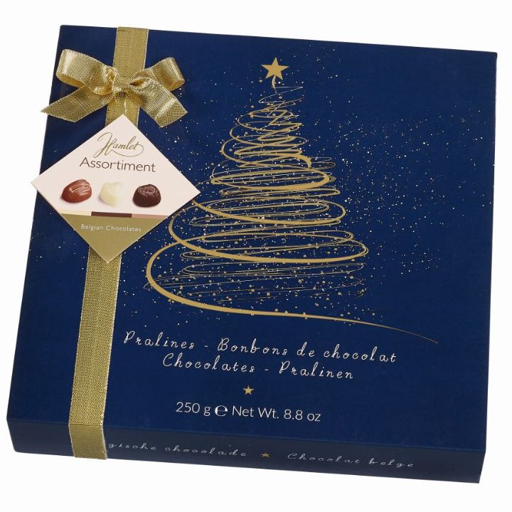 Hamlet Xmas Blue 200g. bombka pralinki