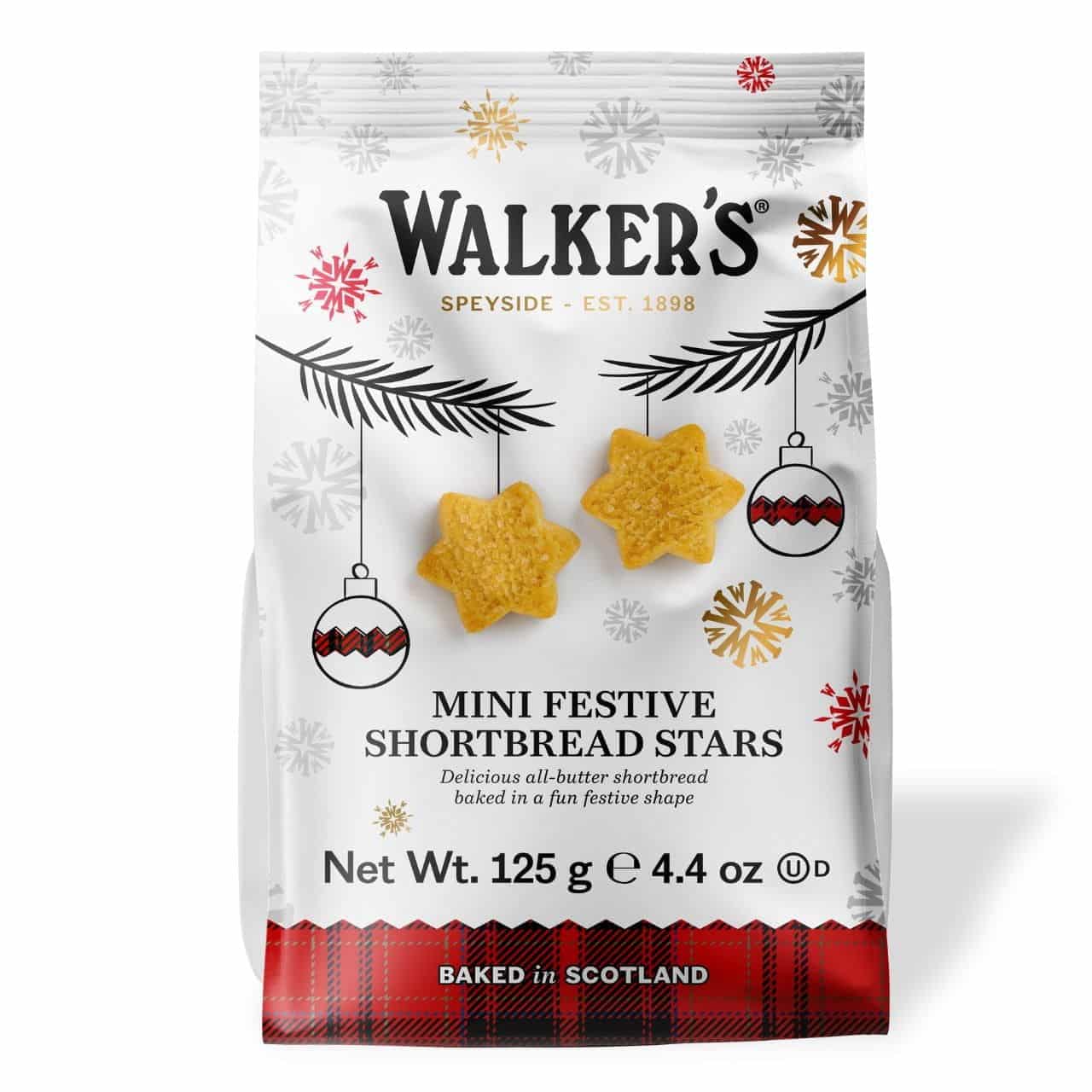 Walkers Shortbread Gwiazdki 125 g.