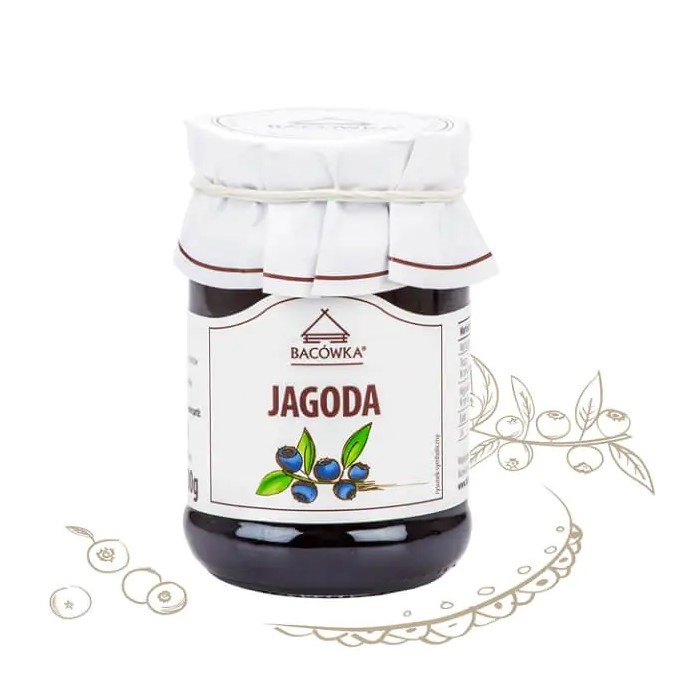 Bacówka Dżem Jagodowy 200 g.