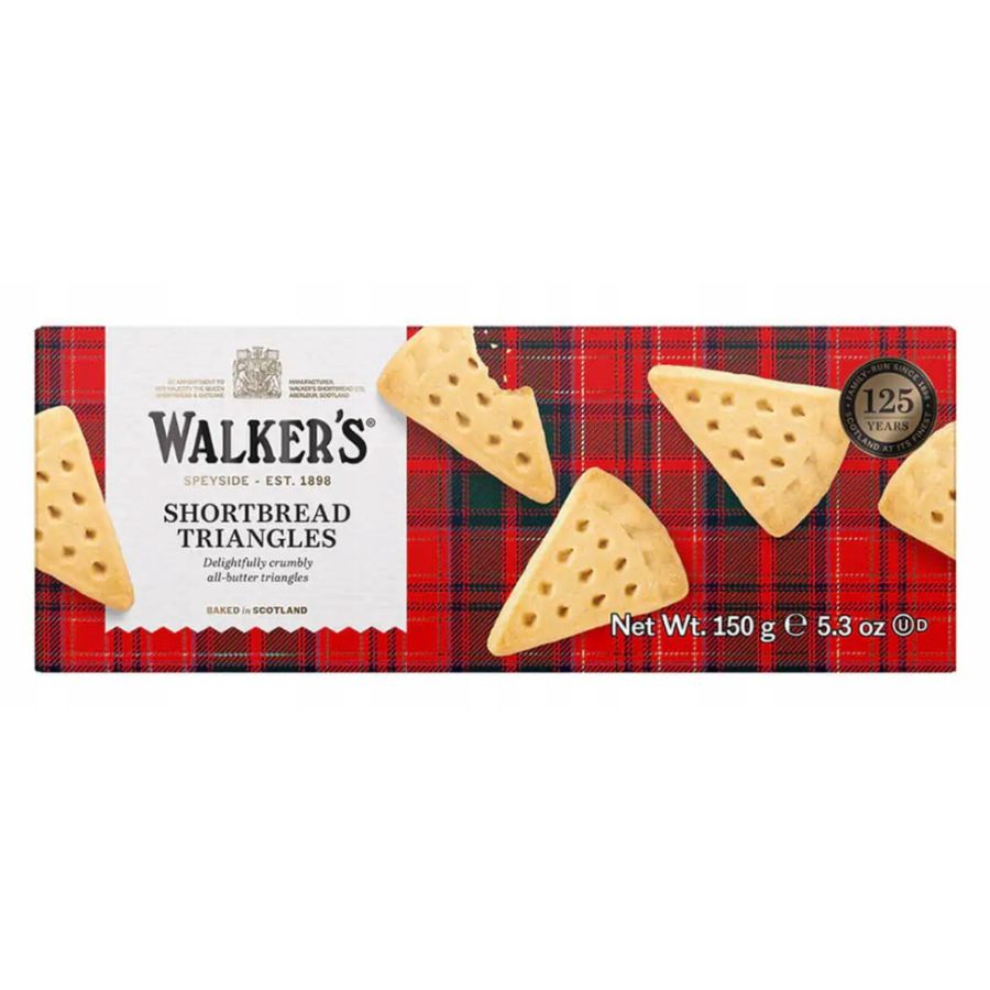 Walkers Shortbread trójkąty 150g.