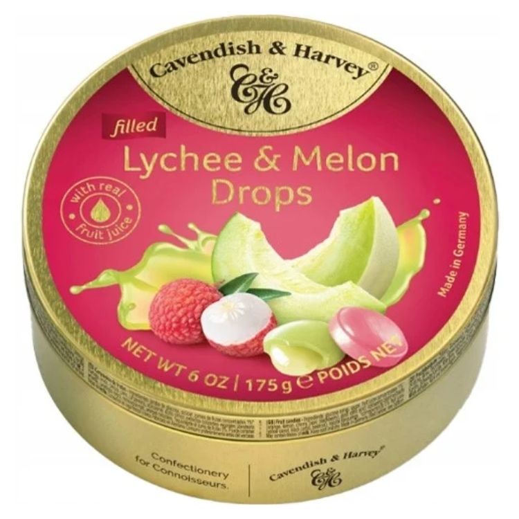 Landrynki Cavendish & Harvey liczi i melon (175g)