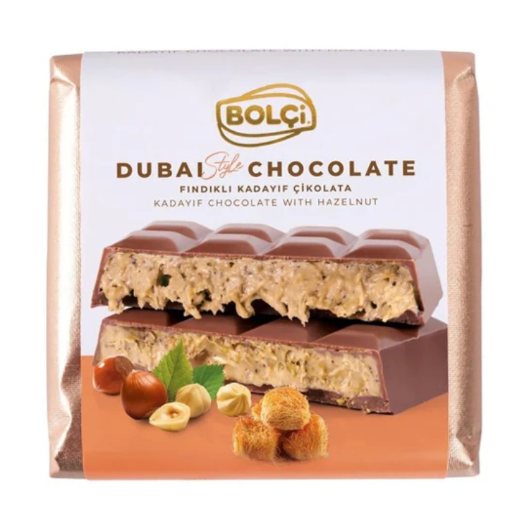 Czekolada mleczna Bolci z nadzieniem orzechowym (100g)